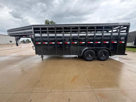 New 2026 S & S Dura Line STK78X20GN Stock / Stock Combo Trailer