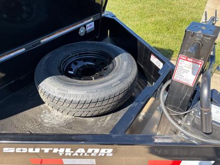 New 2026 SOUTHLAND TRAILER CORP. LBAT8-416BLKTLT Utility Trailer