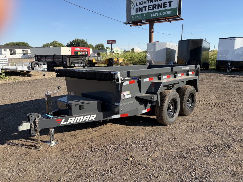 New 2026 Lamar 5x10 10k Dump Trailer