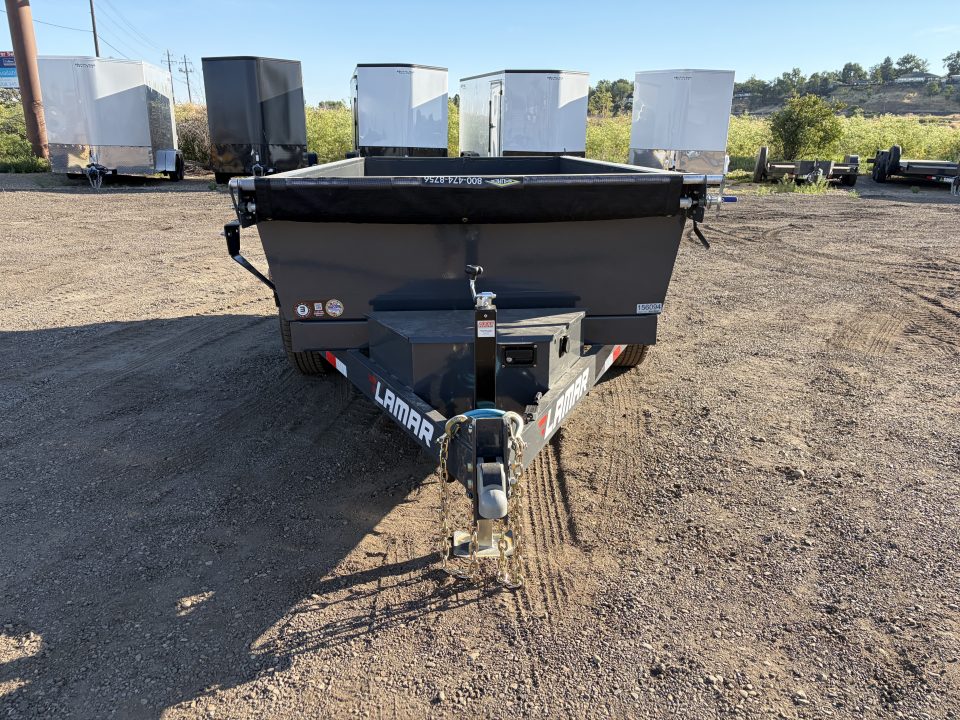 New 2026 Lamar 5x10 10k Dump Trailer