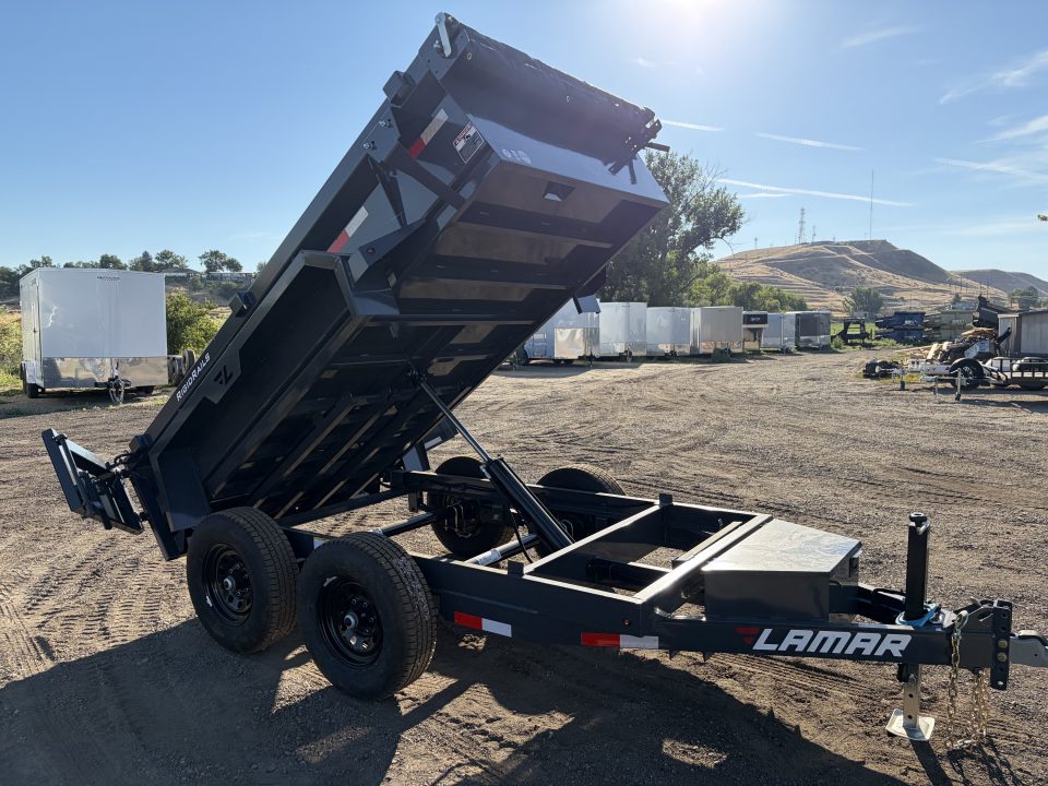 New 2026 Lamar 5x10 10k Dump Trailer