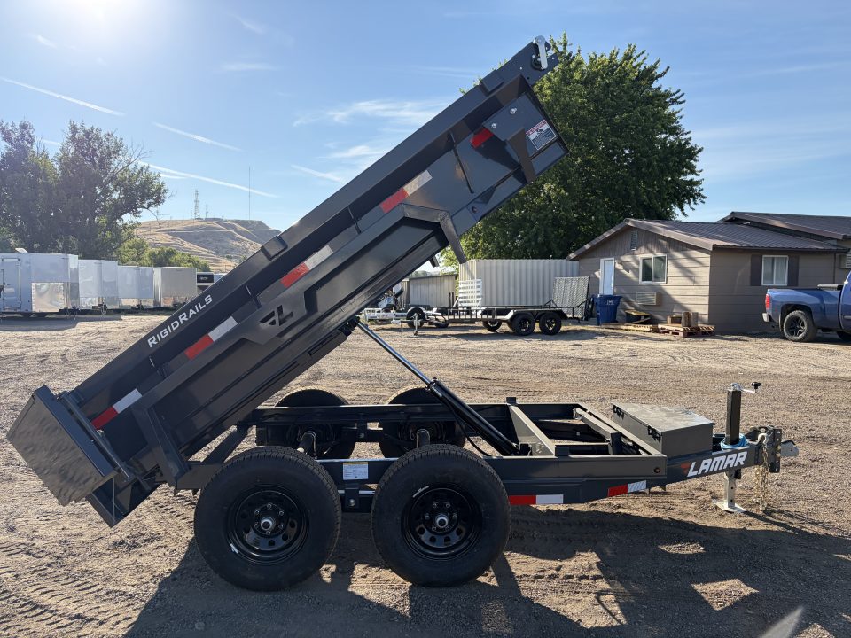 New 2026 Lamar 5x10 10k Dump Trailer