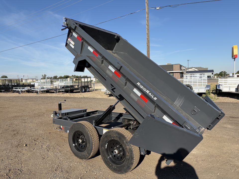 New 2026 Lamar 5x10 10k Dump Trailer