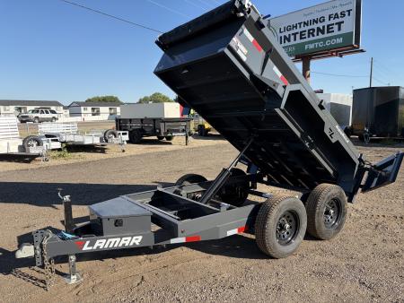 New 2026 Lamar 5x10 10k Dump Trailer