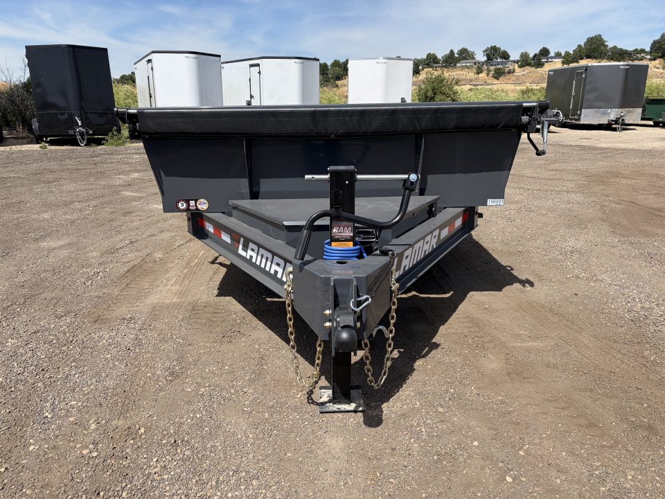 New 2026 Lamar 7x14 14k Dump Trailer