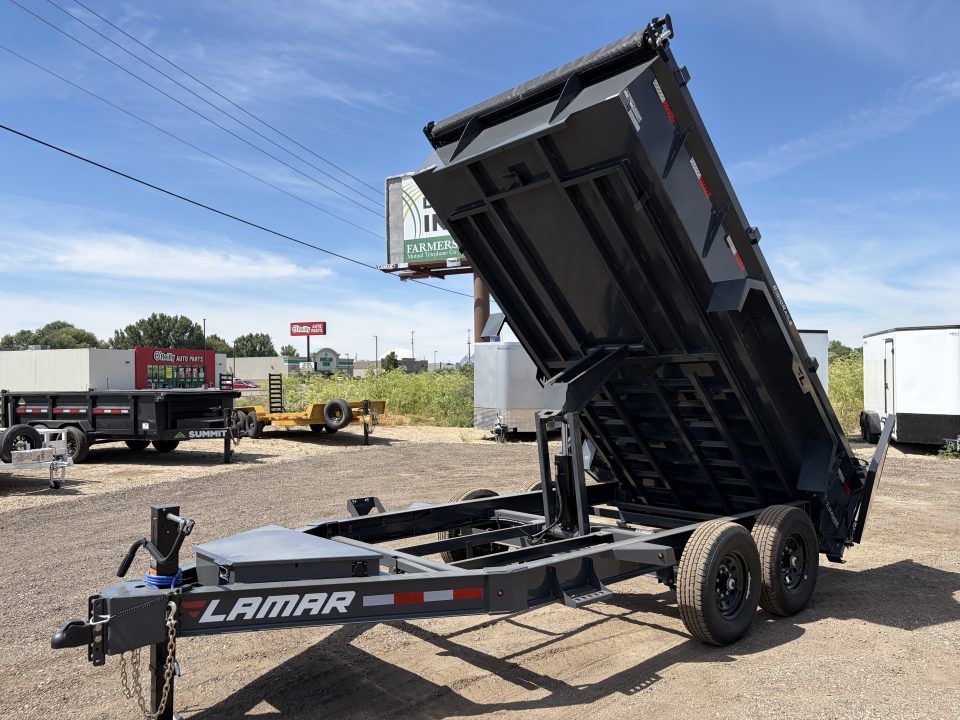 New 2026 Lamar 7x14 14k Dump Trailer