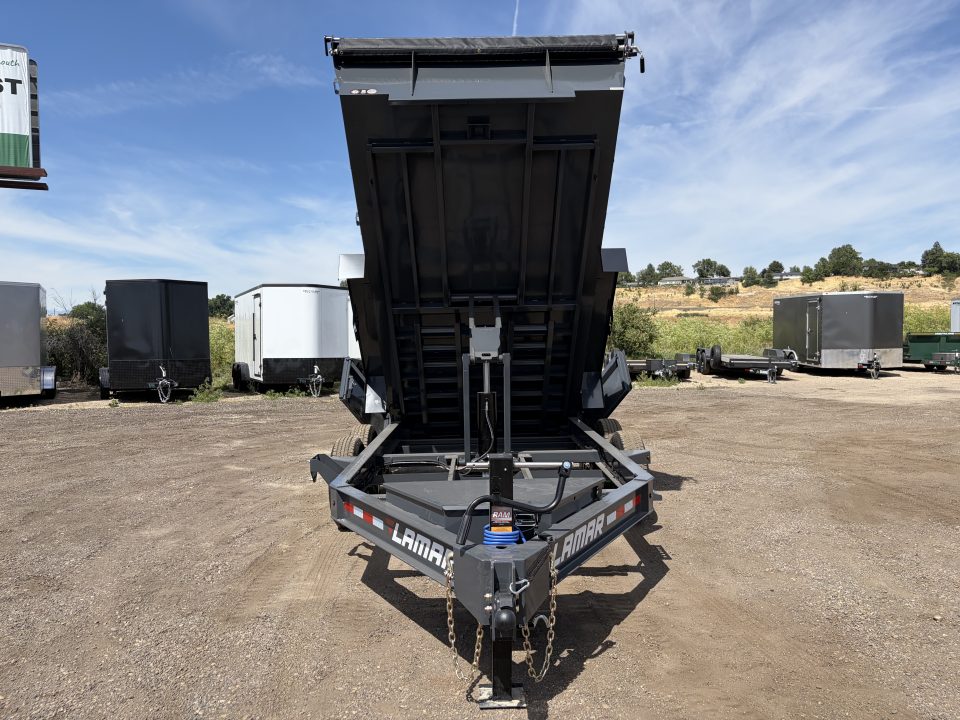 New 2026 Lamar 7x14 14k Dump Trailer