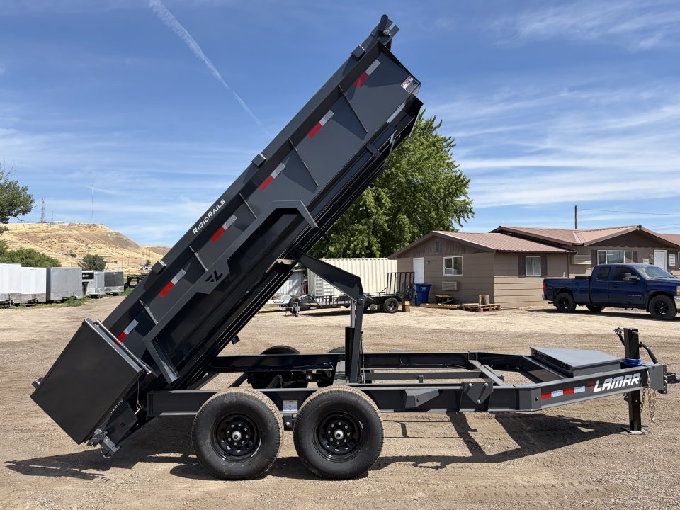 New 2026 Lamar 7x14 14k Dump Trailer