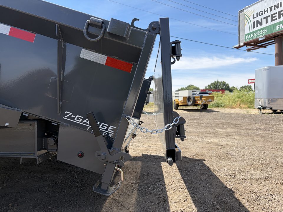 New 2026 Lamar 7x14 14k Dump Trailer