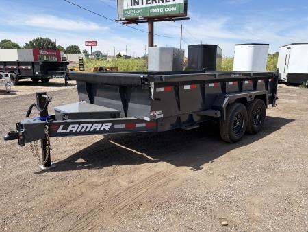 New 2026 Lamar 7x14 14k Dump Trailer