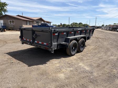 New 2026 Lamar 7x14 14k Dump Trailer