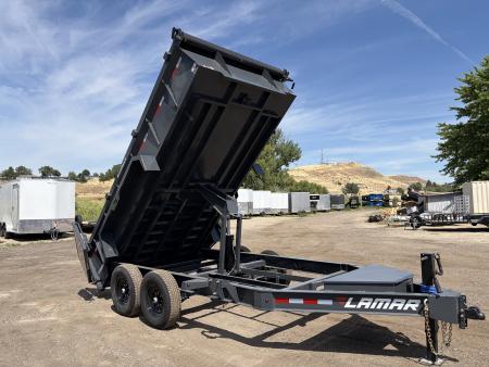 New 2026 Lamar 7x14 14k Dump Trailer