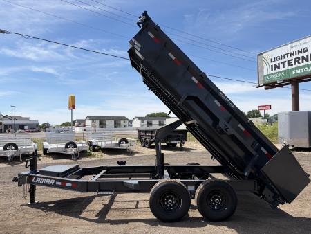 New 2026 Lamar 7x14 14k Dump Trailer