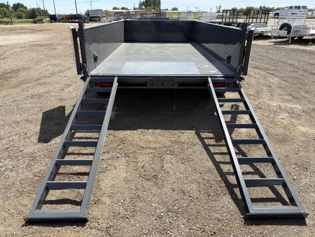 New 2026 Lamar 7x14 14k Dump Trailer
