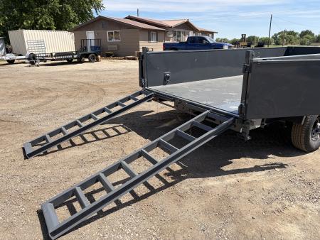 New 2026 Lamar 7x14 14k Dump Trailer