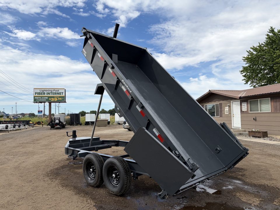 New 2026 Lamar 7x14 14k Telescopic Dump Trailer