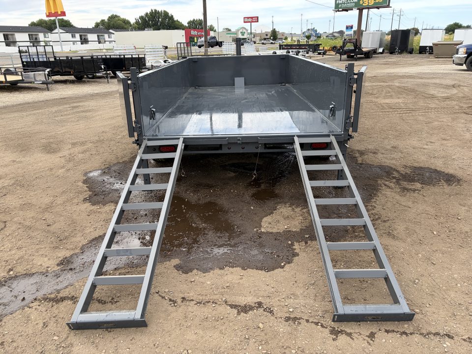 New 2026 Lamar 7x14 14k Telescopic Dump Trailer