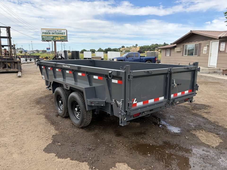New 2026 Lamar 7x14 14k Telescopic Dump Trailer