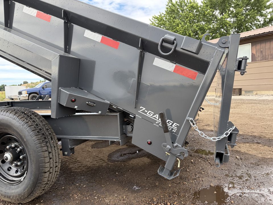 New 2026 Lamar 7x14 14k Telescopic Dump Trailer