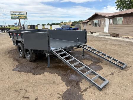 New 2026 Lamar 7x14 14k Telescopic Dump Trailer