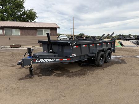 New 2026 Lamar 7x14 14k Telescopic Dump Trailer