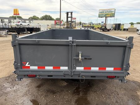 New 2026 Lamar 7x14 14k Telescopic Dump Trailer