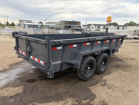 New 2026 Lamar 7x14 14k Telescopic Dump Trailer
