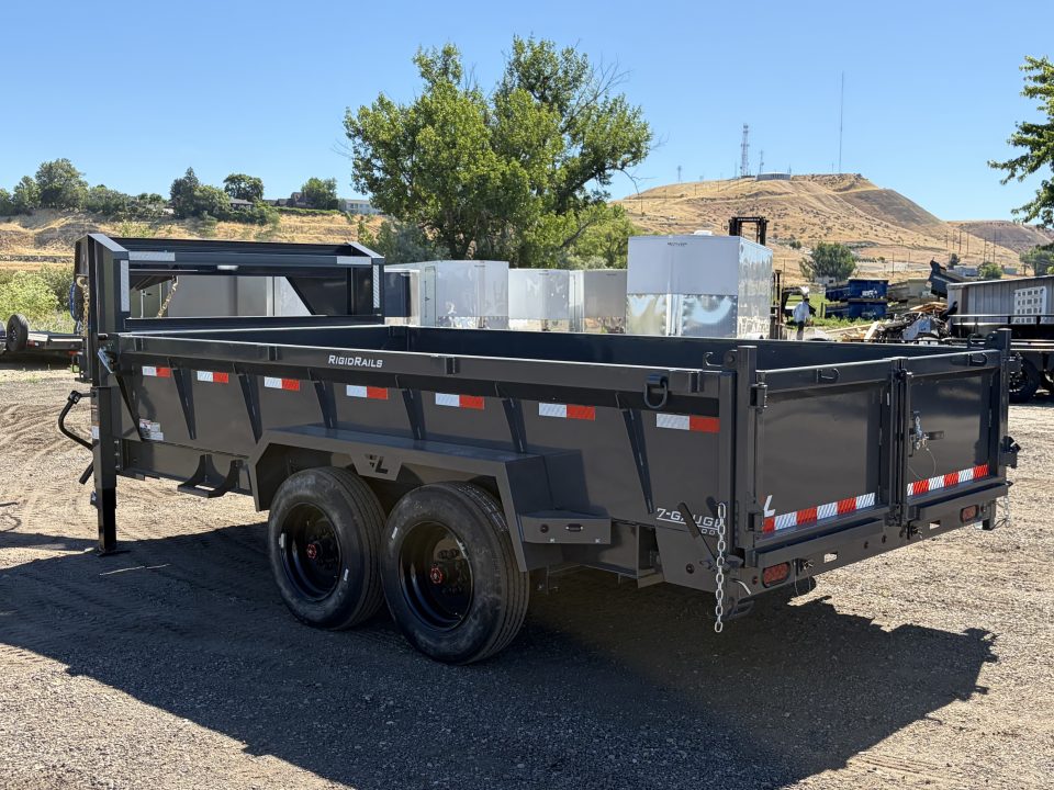 New 2026 Lamar 7x14 16k Gooseneck Dump Trailer
