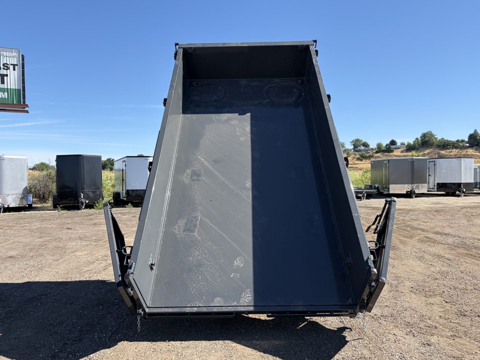New 2026 Lamar 7x14 16k Gooseneck Dump Trailer