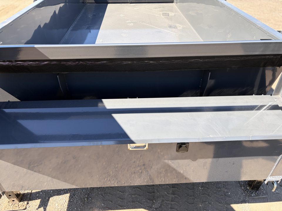 New 2026 Lamar 7x14 16k Gooseneck Dump Trailer