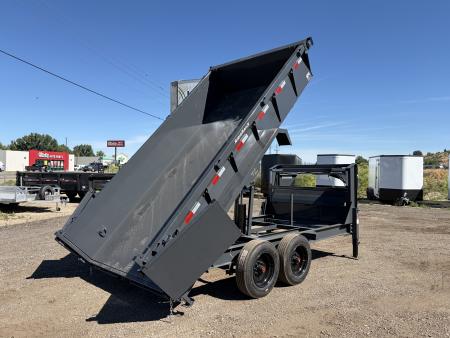 New 2026 Lamar 7x14 16k Gooseneck Dump Trailer