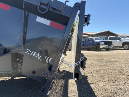 New 2026 Lamar 7x14 16k Gooseneck Dump Trailer