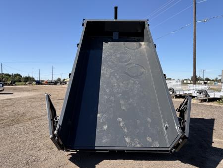 New 2026 Lamar 7x14 16k Telescopic Gooseneck Dump Trailer