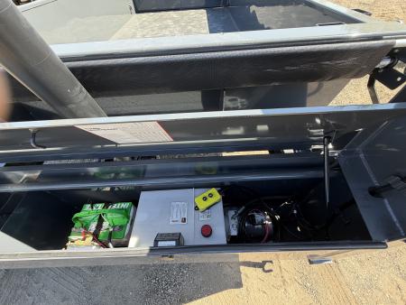 New 2026 Lamar 7x14 16k Telescopic Gooseneck Dump Trailer