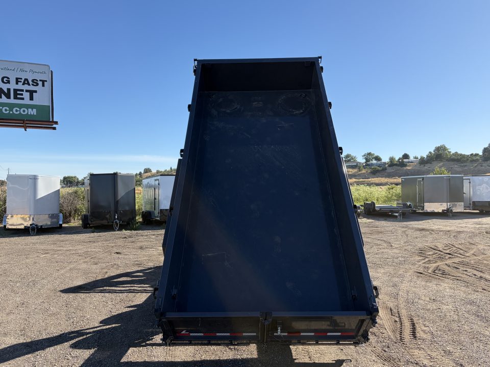 New 2026 Lamar 7x16 16k Gooseneck Dump Trailer