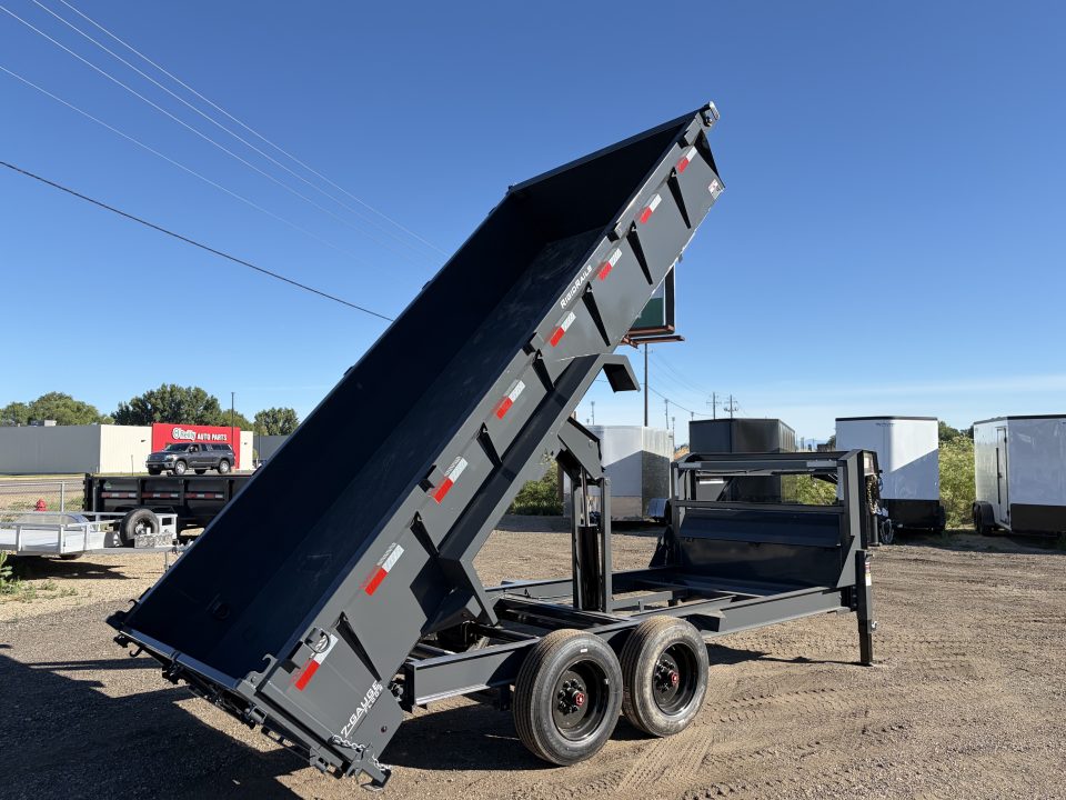 New 2026 Lamar 7x16 16k Gooseneck Dump Trailer