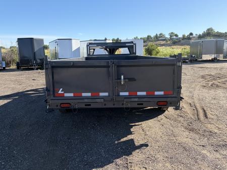 New 2026 Lamar 7x16 16k Gooseneck Dump Trailer