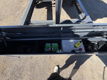 New 2026 Lamar 7x16 16k Telescopic Gooseneck Dump Trailer