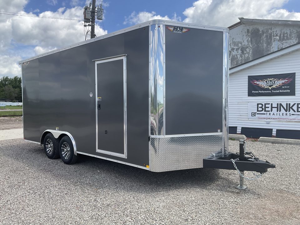 New 2026 H&H Trailers H10118TFTV-100 Car / Racing Trailer