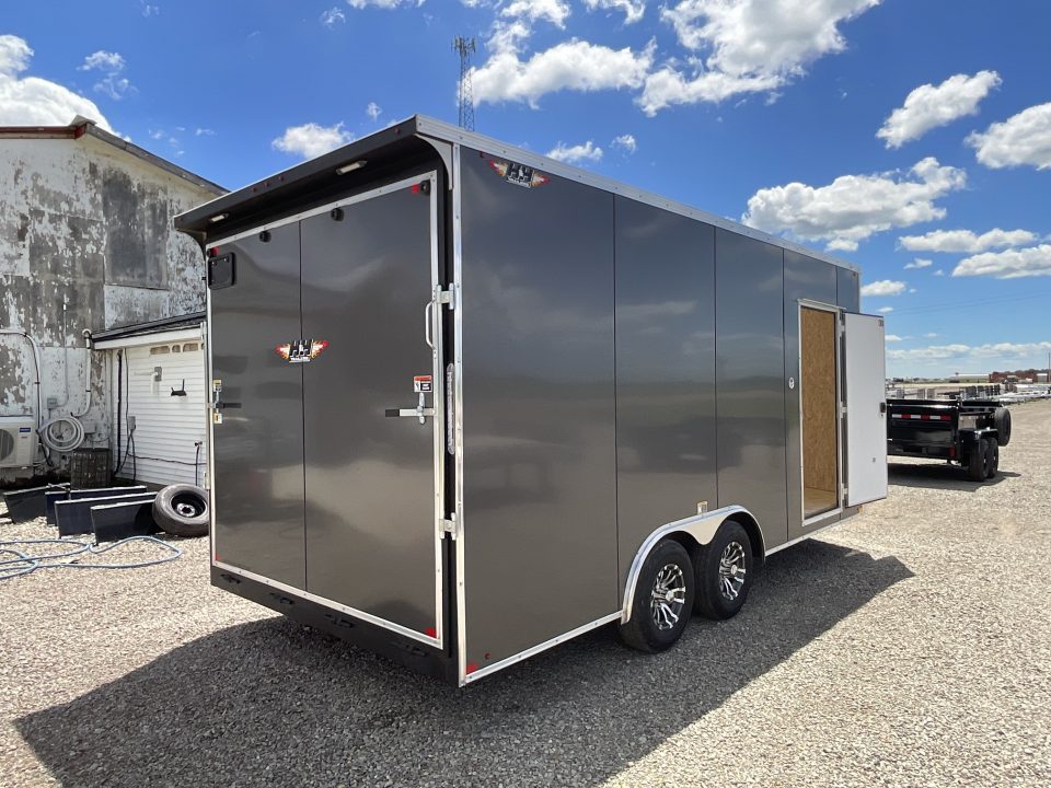 New 2026 H&H Trailers H10118TFTV-100 Car / Racing Trailer