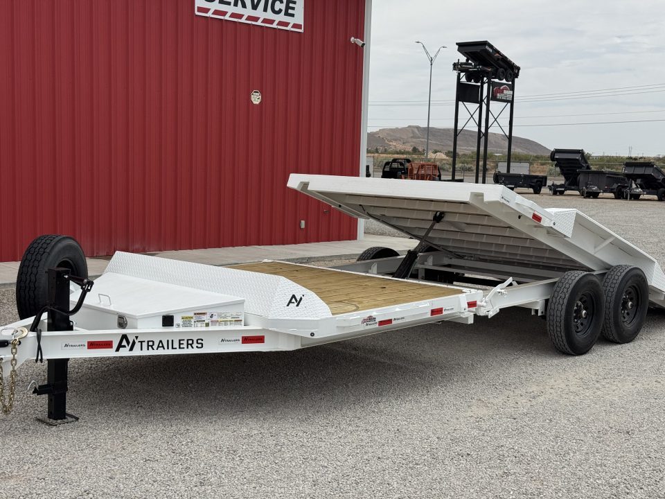 New 2026 Ascend Industries 24' BP TILT TRAILER, 2-7K AXLES, POWER TI Tilt Trailer