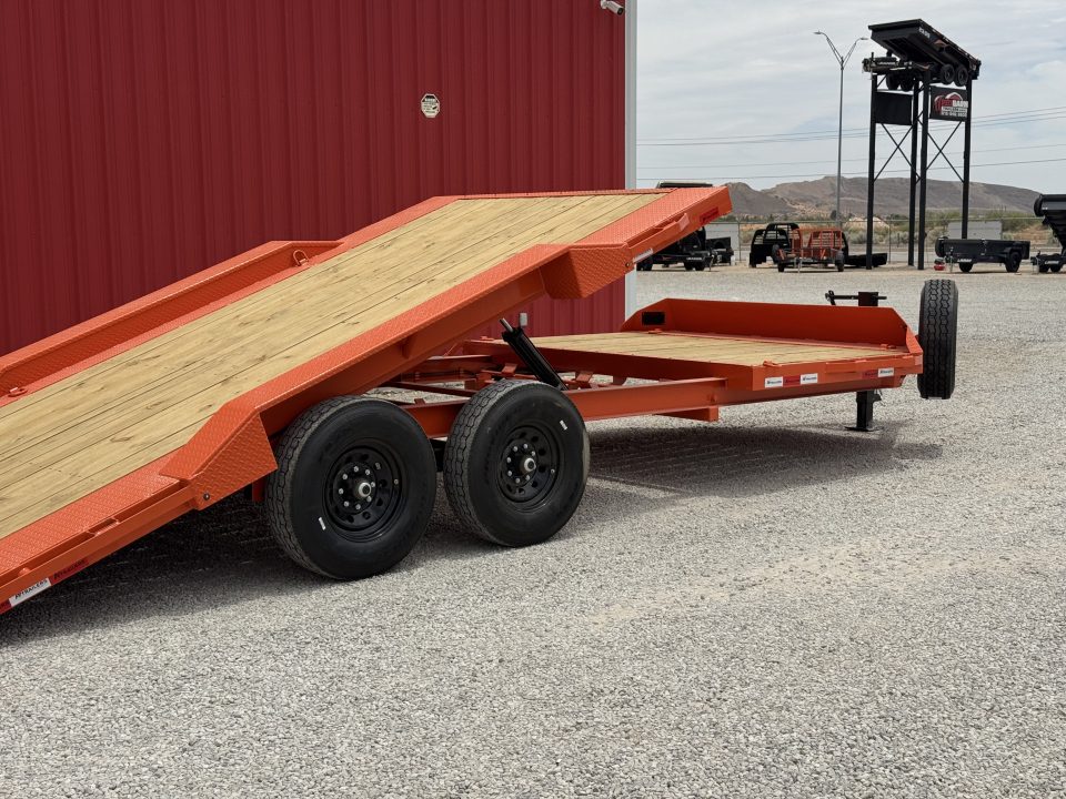 New 2026 Ascend Industries 22' BP TILT TRAILER, 2-7K AXLES, POWER TI Tilt Trailer