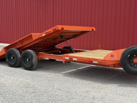 New 2026 Ascend Industries 22' BP TILT TRAILER, 2-7K AXLES, POWER TI Tilt Trailer