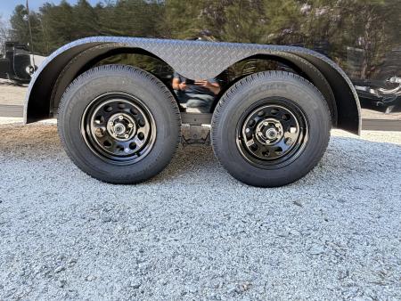 New 2026 Covered Wagon 6'x12 Enclosed, Black Out Package, 7' Interior