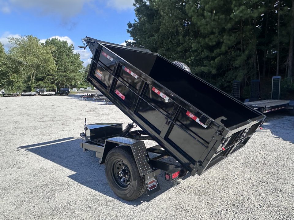 New 2026 Covered Wagon 5'x8' Dump, 6000 lb GVWR