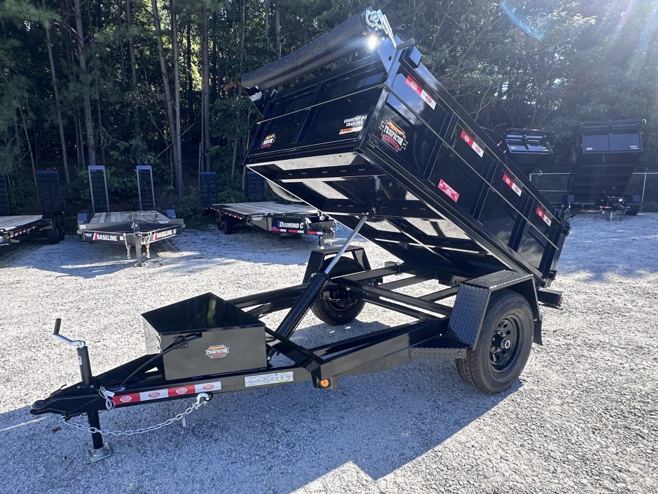 New 2026 Covered Wagon 5'x8' Dump, 6000 lb GVWR