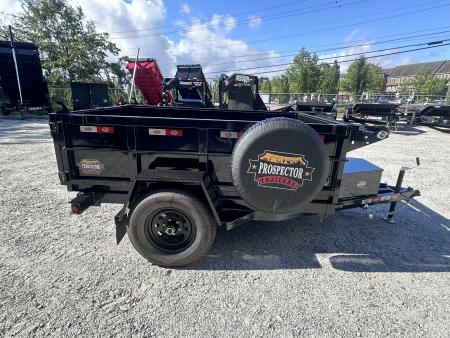 New 2026 Covered Wagon 5'x8' Dump, 6000 lb GVWR