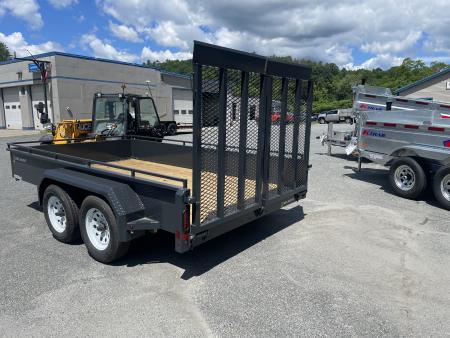 New 2026 Belmont 82"x12'-7K-Solid Side Landscape Trailer