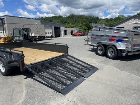 New 2026 Belmont 82"x12'-7K-Solid Side Landscape Trailer