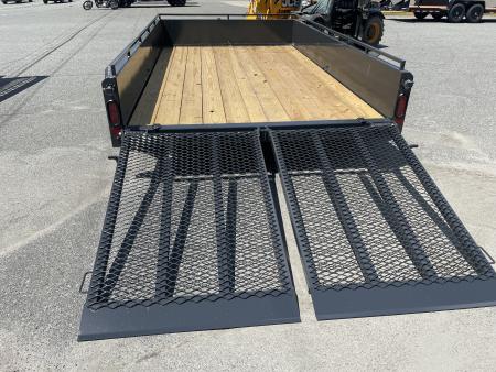 New 2026 Belmont 82"x12'-7K-Solid Side Landscape Trailer